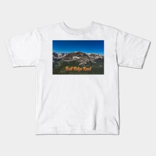 Trail Ridge Road in Rocky Mountain National Park Kids T-Shirt